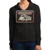 Women's Fitted Jersey Full Zip Hoodie Thumbnail