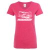 Women’s Glitter V-Neck T-Shirt Thumbnail