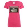 Women’s Glitter V-Neck T-Shirt Thumbnail